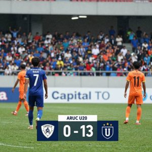 Cơn mưa bàn thắng: ARUC U20 thảm bại 0-13 trước Capital TO U20