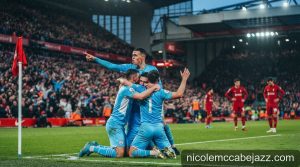 Man City thắng đậm Liverpool 3-0: Chiến thắng trong bão tố pháp lý tại Anfield